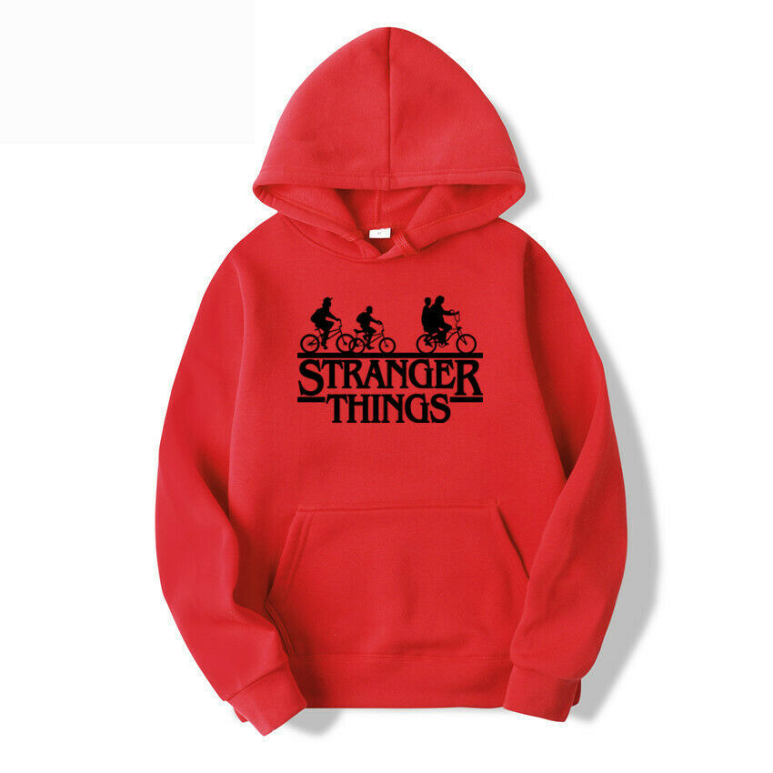 New Stranger Things Hooded Sweater men and women Unisex Sweatshirt ...