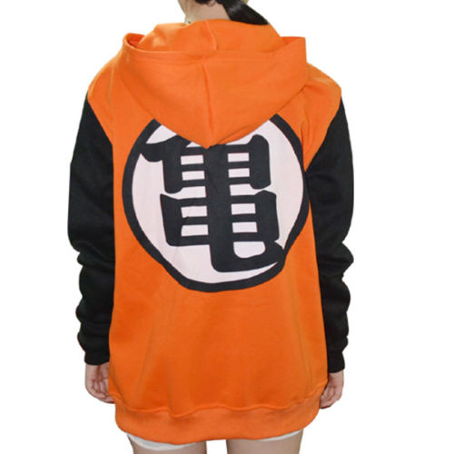 Anime Dragonball Z Wu Goku Clothing Hooded Sweatshirt Costume Cosplay Hoodie