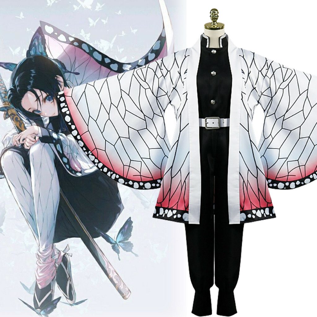 Catchcostume Demon Slayer Kimetsu Shinobu kimono Outfit - CatchCostume