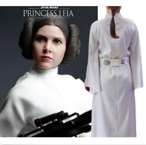CatchCostume Halloween Princess Leia Star Wars Fancy Dress Costume.