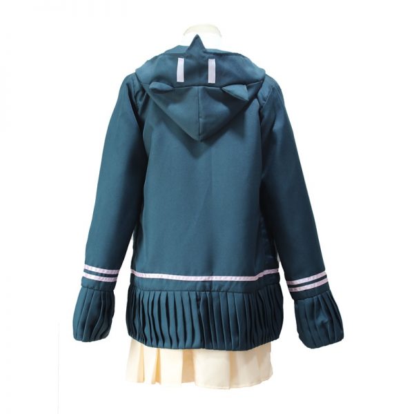 Danganronpa Dangan Ronpa Chiaki Nanami JK Uniform suit Jacket Shirt Women Cosplay Costume / Wig / Hairpin / Cat Bag