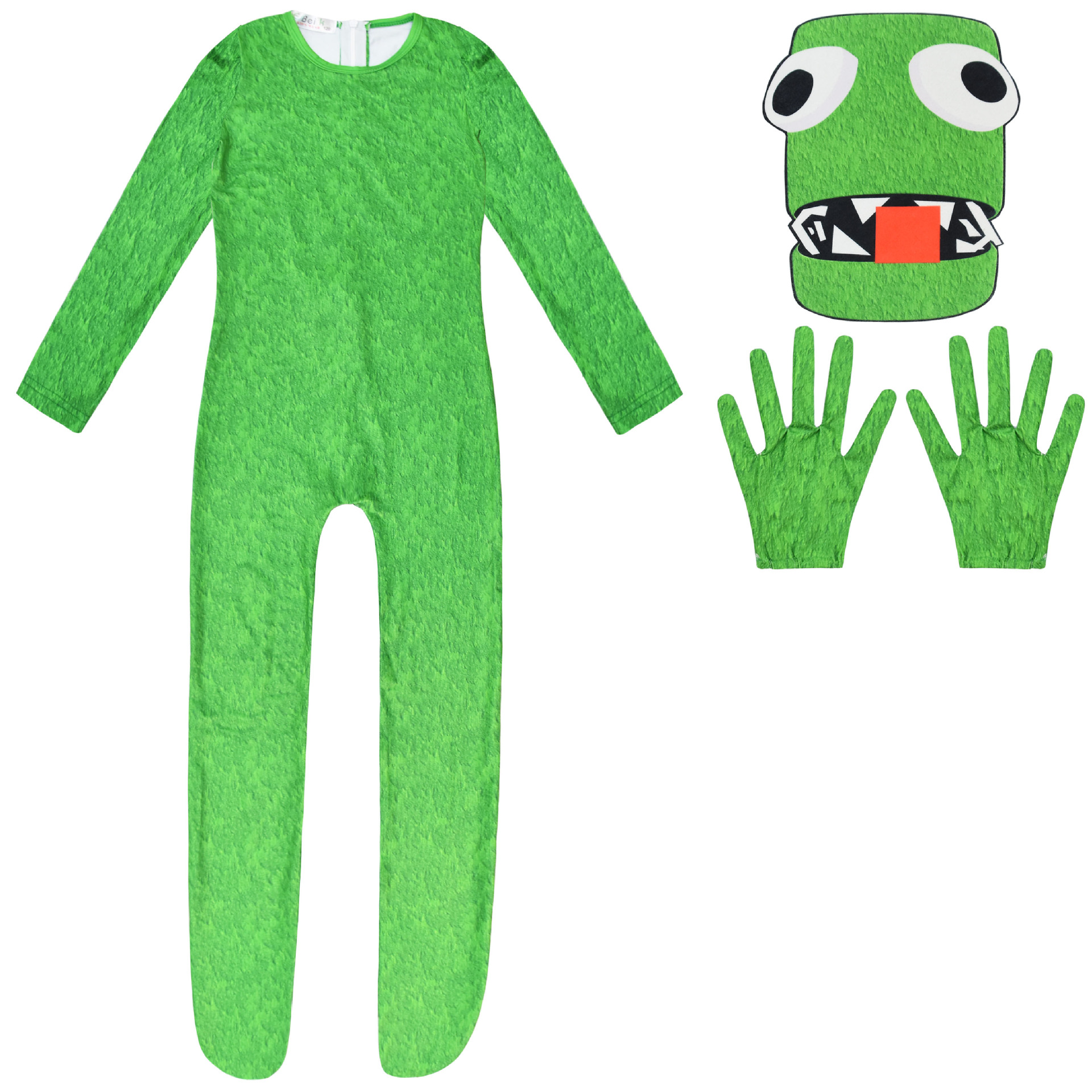 Rainbow Friends Roblox Costume Game Fnf Doll Green Monster Long Hand  Monster Jumpsuit Halloween Christmas Gift For Kids Disfraz