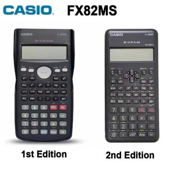 Casio Fx82ms Scientific Calculator 12 Digit 240Functions Stat Data Calculator