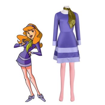 Catchcostume Scooby Doo Where Are You Daphne Blake Cosplay Costume Dress